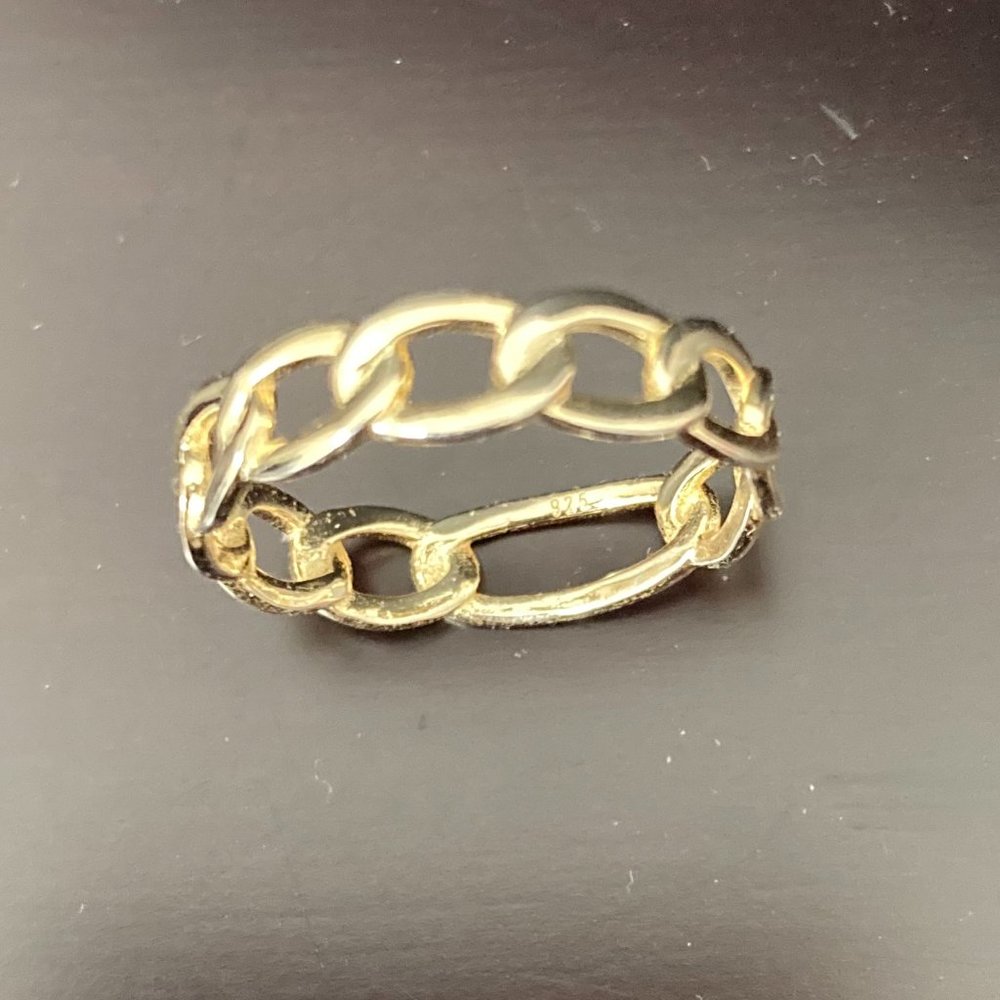 Classic Chain Link Band Ring